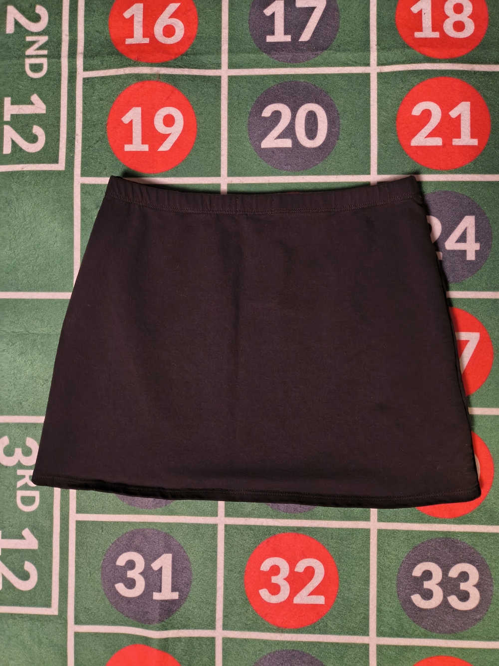 Playboy by PacSun XS Black Cotton Micro Mini Skirt Embroidered Bunny Y2K - Picture 6 of 12